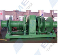 30T electric double drums winch